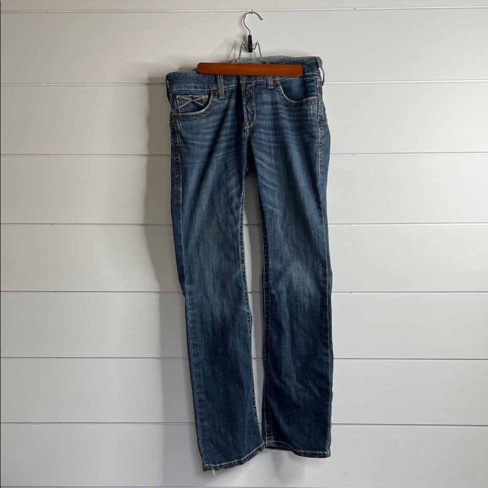 Ariat Women's Dark Blue Straight-Leg Jeans